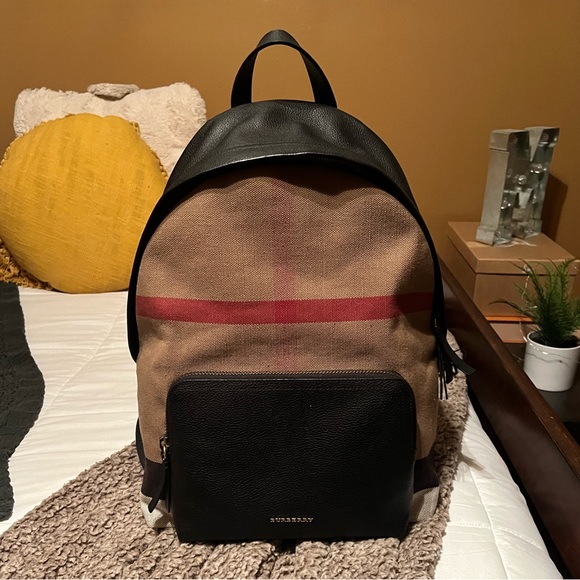 Burberry Bags Unisex Burberry Backpack Vintage Check Poshmark